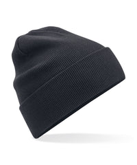 Beechfield Organic Cotton Original Cuffed Beanie - Graphite Grey