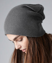 Beechfield Slouch Beanie - Black