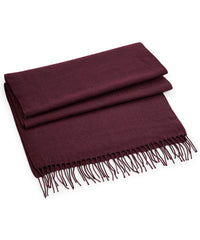 Beechfield Classic Woven Scarf - Burgundy