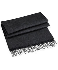 Beechfield Classic Woven Scarf - Charcoal