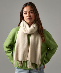 Beechfield Classic Woven Scarf - Almond