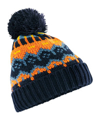 Beechfield Retro Ski Beanie - Bluebell