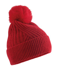 Beechfield Snow Luxe Beanie - Classic Red