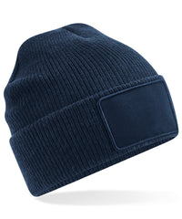 Beechfield Removable Patch Thinsulate™ Beanie - French Navy