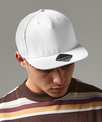 Beechfield 5-panel Snapback Rapper Cap - Black