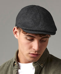 Beechfield Melton Wool Ivy Cap - Charcoal Marl