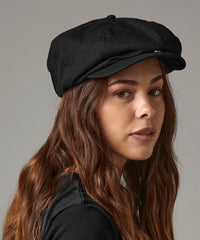 Beechfield Newsboy Cap - Black