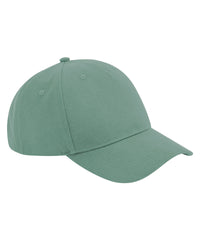 Beechfield Organic Cotton 5-panel Cap - Dusty Green