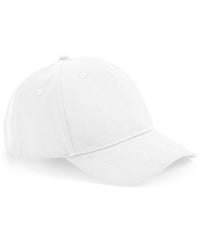 Beechfield Organic Cotton 5-panel Cap - White