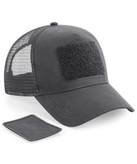 Beechfield Patch Snapback Trucker - Graphite Grey