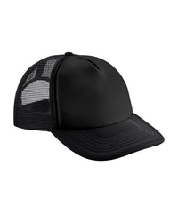 Beechfield Vintage Snapback Trucker - Black/Black