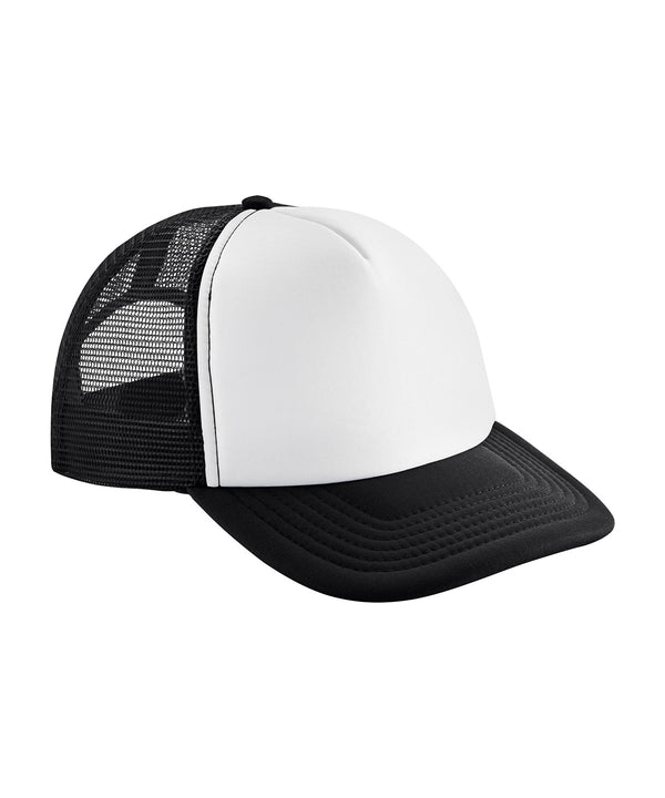 Beechfield Vintage Snapback Trucker - Black/White