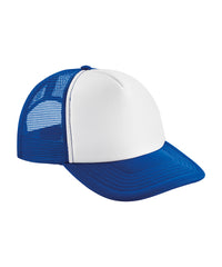 Beechfield Vintage Snapback Trucker - Bright Royal/White