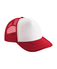 Beechfield Vintage Snapback Trucker - Classic Red/White