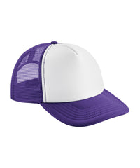 Beechfield Vintage Snapback Trucker - Purple/White