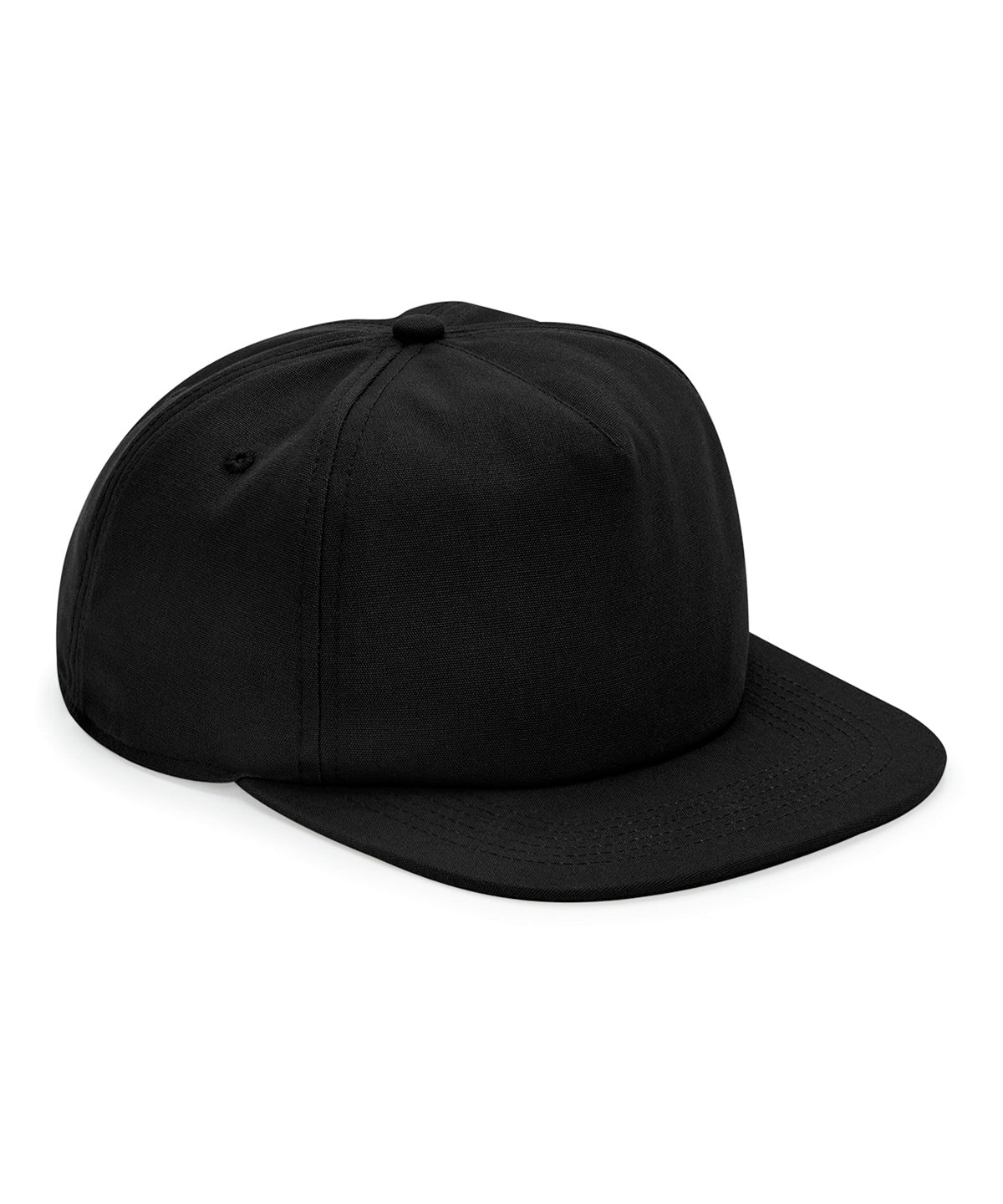 Beechfield Organic Cotton Unstructured 5-panel Cap - Black