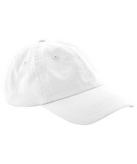Beechfield Low-profile 6-panel Dad Cap - White