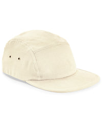 Beechfield Canvas 5-panel Camper Cap - Natural