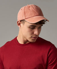 Beechfield Low-profile Vintage Cap - Vintage Black