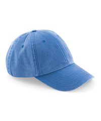 Beechfield Low-profile Vintage Cap - Vintage Cornflower