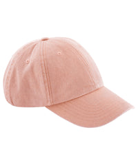 Beechfield Low-profile Vintage Cap - Vintage Peach