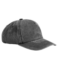 Beechfield Relaxed 5-panel Vintage Cap - Vintage Black