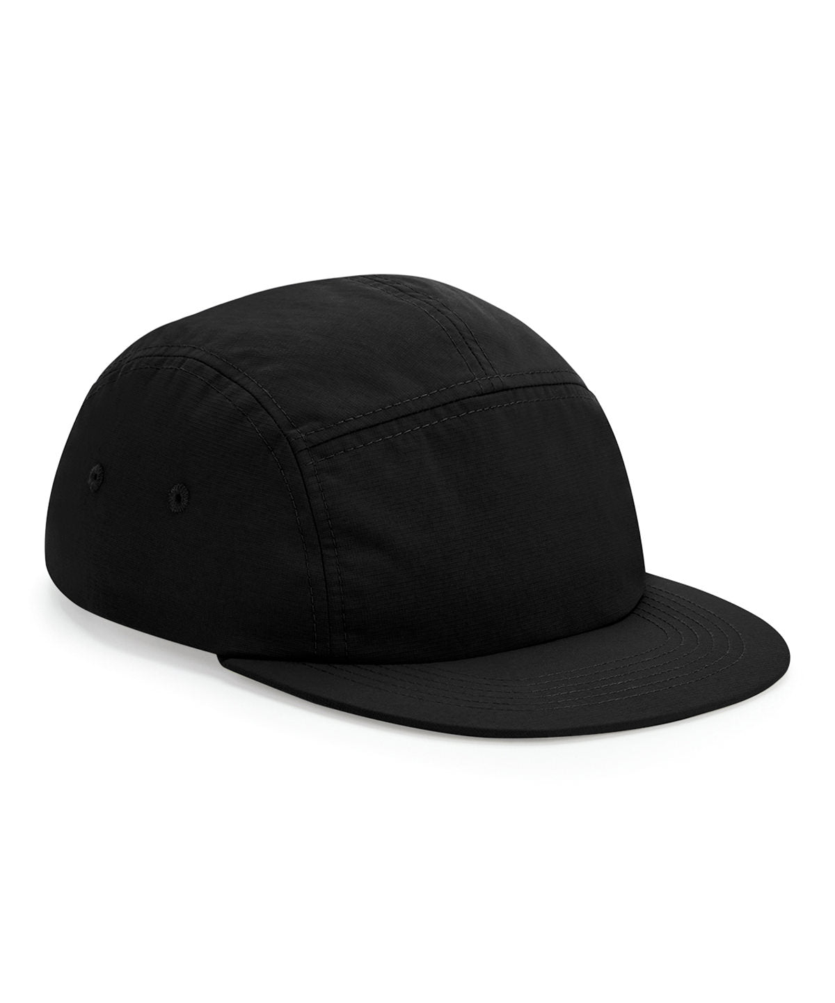 Beechfield Outdoor 5-panel Camper Cap - Black