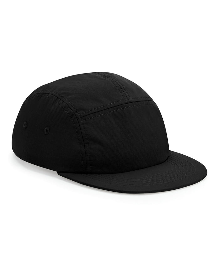 Beechfield Outdoor 5-panel Camper Cap - Black