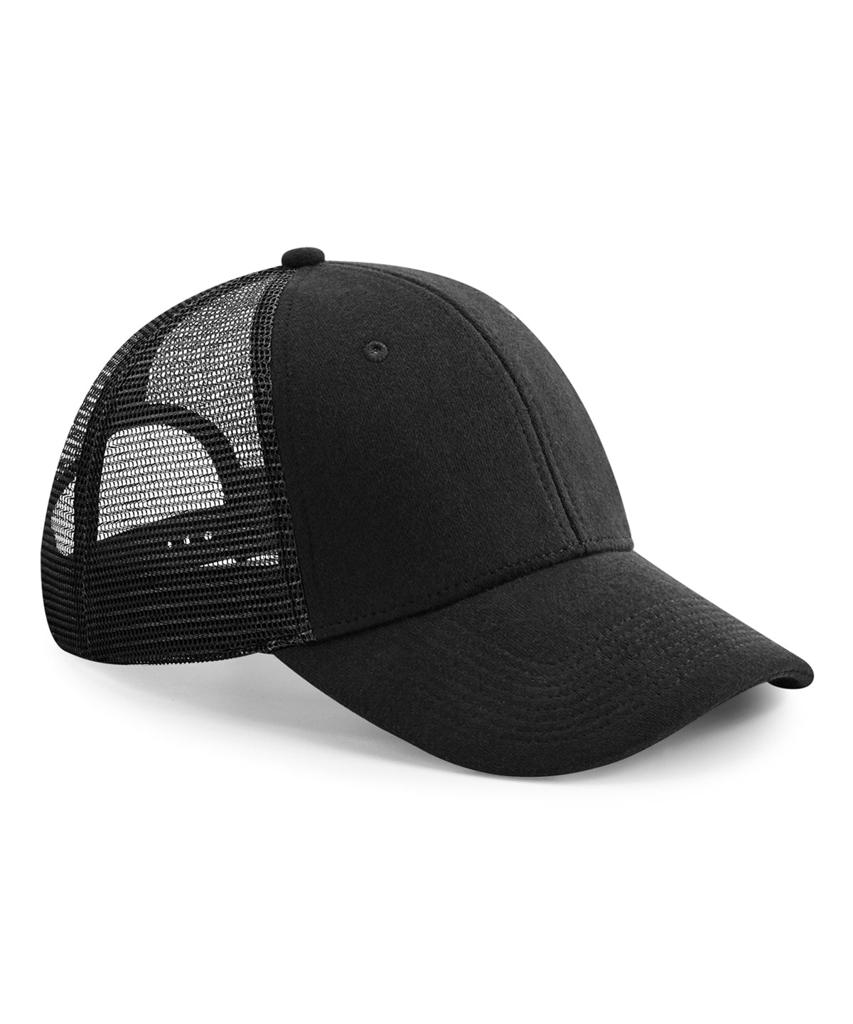Beechfield Jersey Athleisure Trucker - Black
