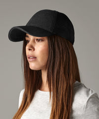 Beechfield Jersey Athleisure Trucker - Black