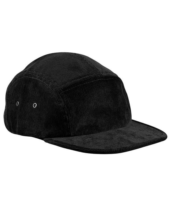 Beechfield EarthAware® Organic Cord Camper Cap - Black