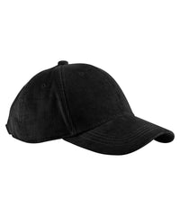 Beechfield EarthAware® Organic Cord Baseball Cap - Black
