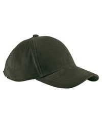 Beechfield EarthAware® Organic Cord Baseball Cap - Forest Night