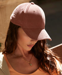 Beechfield EarthAware® Organic Cord Baseball Cap - Black
