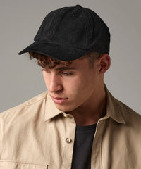 Beechfield Heritage Cord Cap - Black
