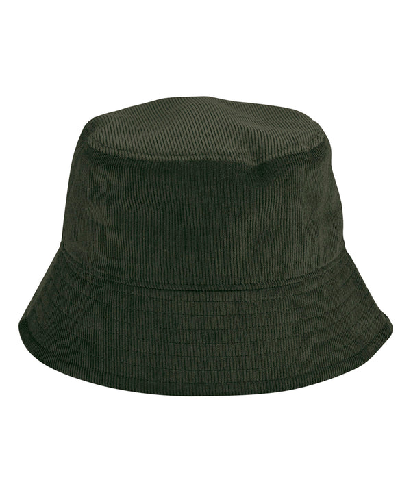 Beechfield EarthAware® Organic Cord Bucket Hat - Forest Night