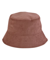 Beechfield EarthAware® Organic Cord Bucket Hat - Redwood