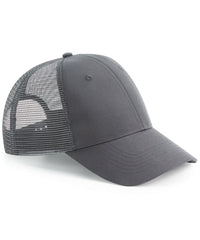 Beechfield Recycled Urbanwear 6-panel Snapback Trucker - Graphite Grey