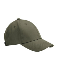 Beechfield EarthAware® Organic Cotton Canvas 6-panel Cap - Olive Green