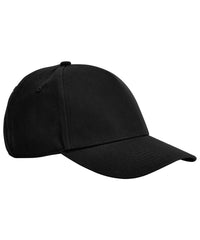 Beechfield EarthAware® Classic Organic Cotton 5-panel Cap - Black