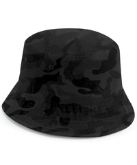 Beechfield Recycled Polyester Bucket Hat - Midnight Camo