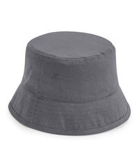 Beechfield Organic Cotton Bucket Hat - Graphite Grey