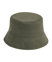 Beechfield Organic Cotton Bucket Hat - Olive Green