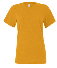 Bella Canvas Women's Relaxed Jersey Short Sleeve Tee - Heather Mustard