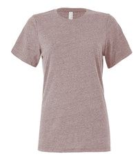 Bella Canvas Women's Relaxed Jersey Short Sleeve Tee - Heather Pink Gravel