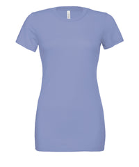 Bella Canvas Women's Relaxed Jersey Short Sleeve Tee - Lavender Blue