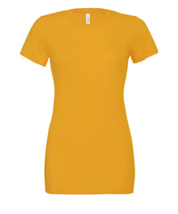Bella Canvas Women's Relaxed Jersey Short Sleeve Tee - Mustard