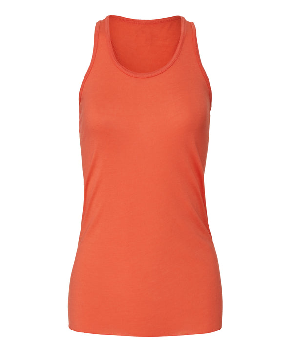 Bella Canvas Flowy Racerback Tank Top - Coral
