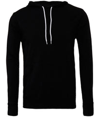 Bella Canvas Unisex Polycotton Fleece Pullover Hoodie - Black