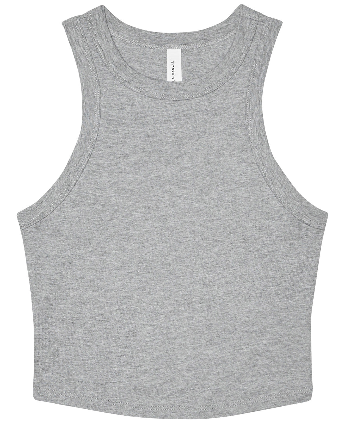 Bella Canvas Women’s Micro Rib Racer Tank - Athletic Heather